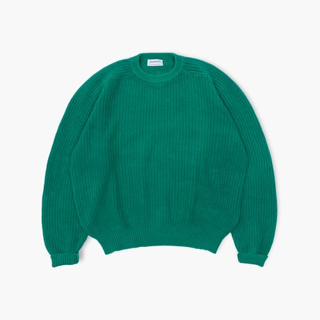 【USED】1990s Brian MacNeil : Cotton Crew Sweater : XL