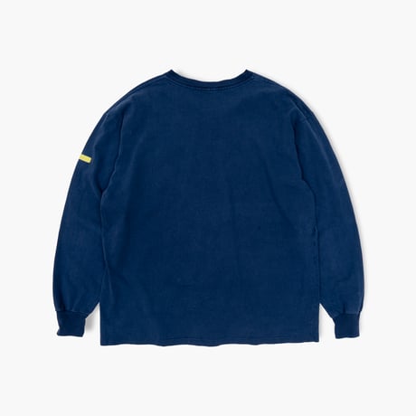 【USED】1990s TOYOTA NORTH AMERICA : Crew Neck L/S T-Shirt with Pocket (Made in Canada) : XXL