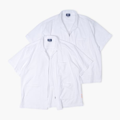 【NEW】Props Store / Utility Smock with Primeflex (Made in Japan) / White