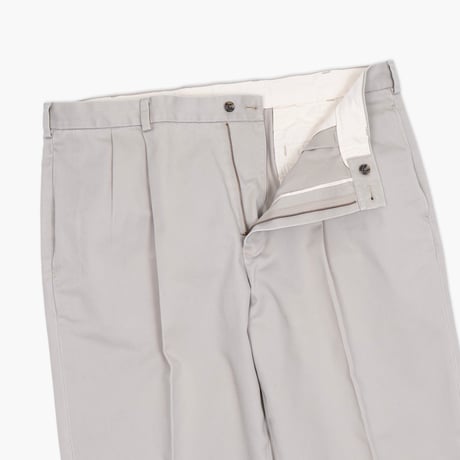 【USED】2000s Brooks Brothers : “ELLIOT” Chino 2Tuck Trouser : W40