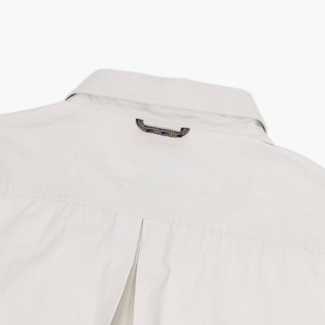【USED】1990s-2000s EXOFFICIO : Cotton Poly Poplin Field S/S Shirt : XXL