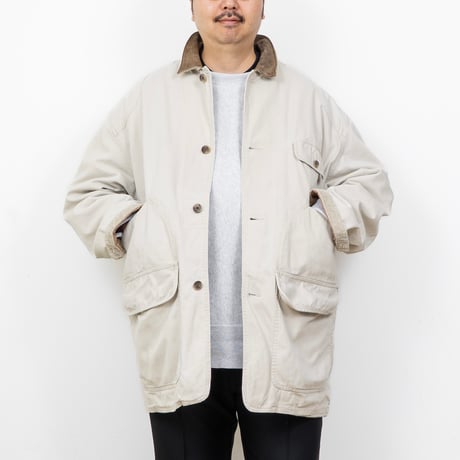 【USED】1990s Banana Republic : Cotton Duck Field Half Coat : XL