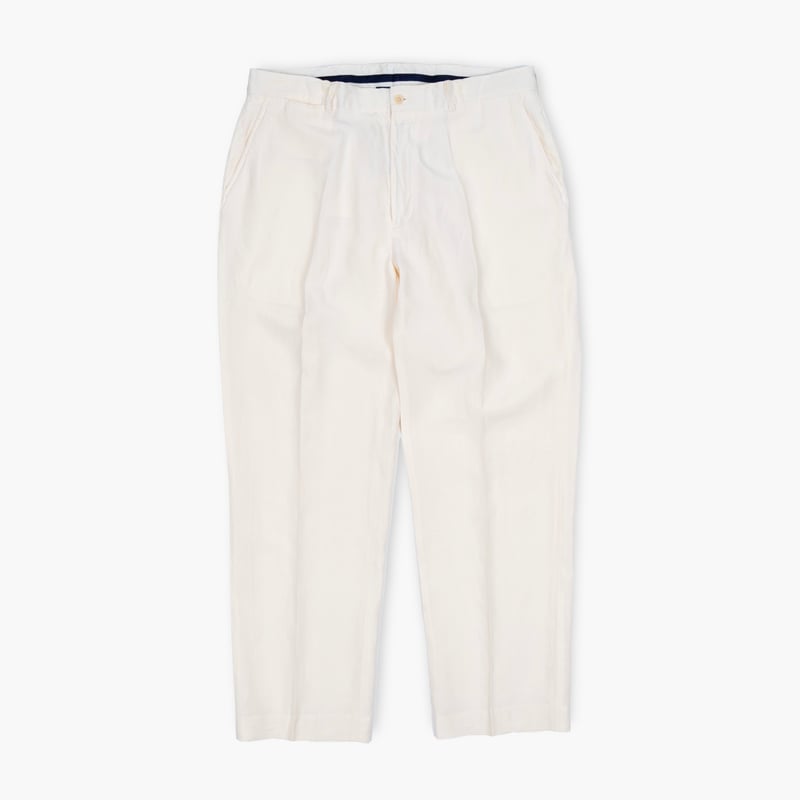 パンツ Ralph Lauren 90s linen silk slacks USED】1990s-2000s Polo Ralph Lauren : Linen Sil