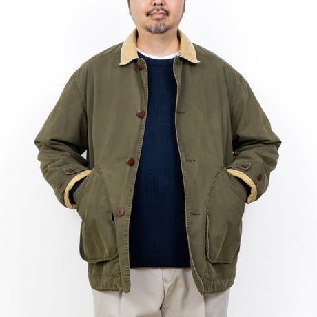 【USED】1990s J.CREW : "Barn Jacket" Field Jacket : L