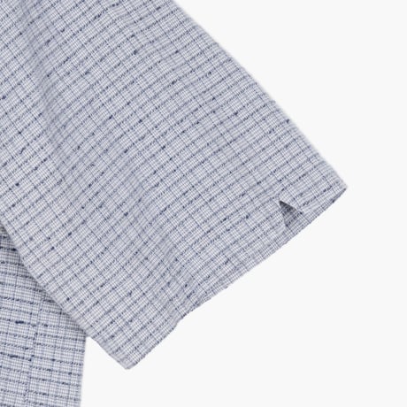【USED】1990s Columbia Sportswear : Dobby Plaid Regular S/S Shirt : XL-XXL