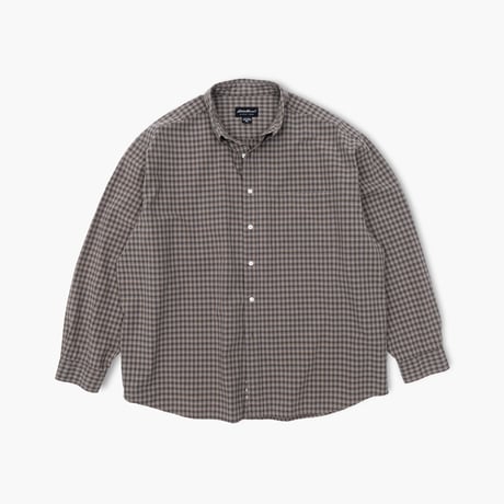 【USED】2000s Eddie Bauer : Broad Plaid BD Shirt : XXL