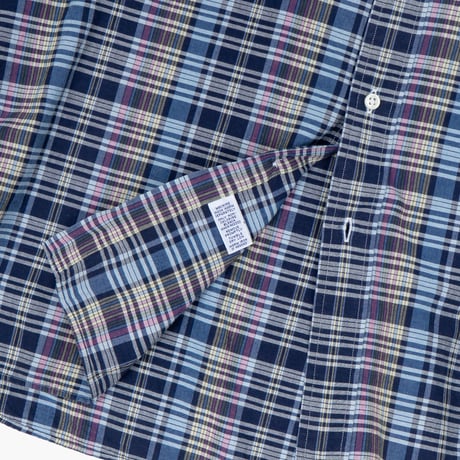 【USED】2000s Ralph lauren : Madras Plaid BD Shirt : XL
