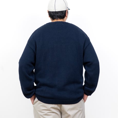 【USED】1990s-2000s Eddie Bauer : Cotton Crew Sweater : XL