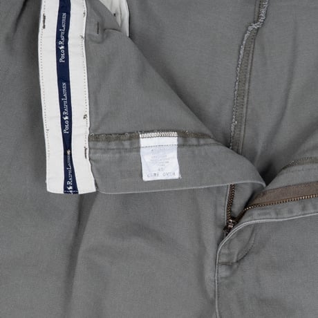 【USED】1990s-2000s Polo Ralph Lauren : "TYLER SHORT" Chino 2Tuck Short Pant : w42