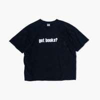 【USED】2000s GILDAN : "got books?” Crew T-Shirt : XXL