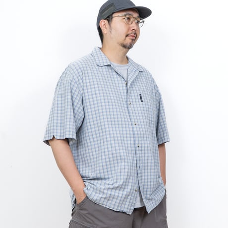 【USED】1990s Columbia Sportswear : Broad Plaid Regular S/S Shirt : XL