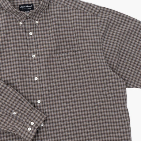【USED】2000s Eddie Bauer : Broad Plaid BD Shirt : XXL