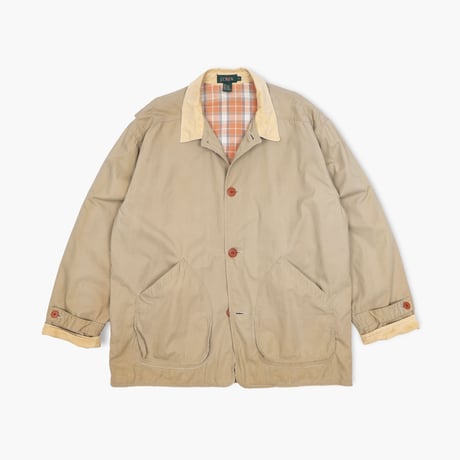 【USED】1990s J.CREW : "Barn Jacket" Field Jacket : XL