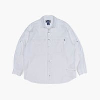 【USED】2000s EXOFFICIO : Cotton Poly Broad Regular Field Shirt : XL