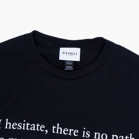 【NEW】BIG UNCLE STORE : "The Path" Crew T-Shirt : Black