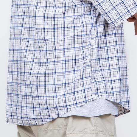 【USED】1990s-2000s Eddie Bauer : Plaid BD S/S Shirt : XXL