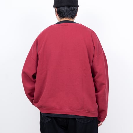 【USED】1990s NON-FICTION : Crew Neck Sweatshirt (Made in Canada) : XXL