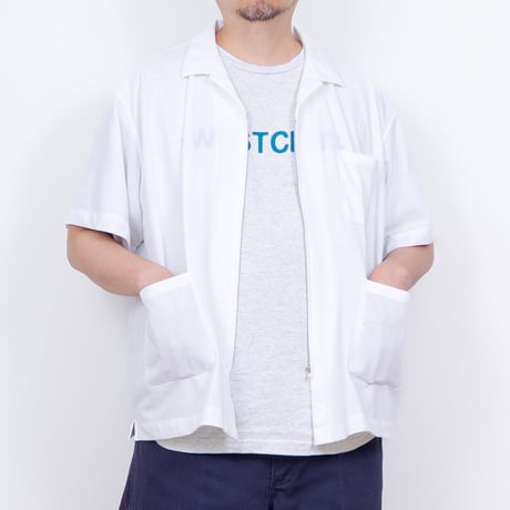 【NEW】Props Store / Utility Smock with Primeflex (Made in Japan) / White