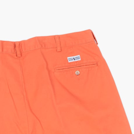 【USED】1990s-2000s Polo Ralph Lauren : "TYLER SHORT" Chino 2Tuck Short Pant : w38