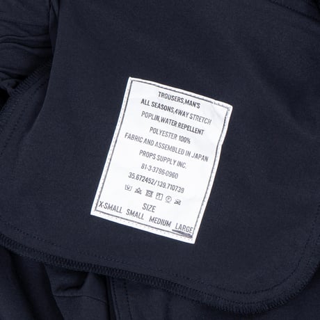 【NEW】Props Store : Stretch Easy Trouser "Straight Fit" : L