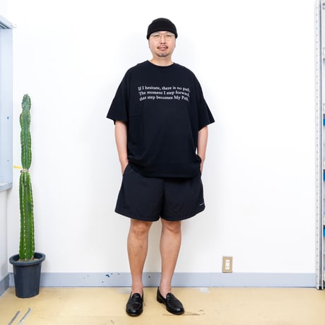 【NEW】BIG UNCLE STORE : "The Path" Crew T-Shirt : Black