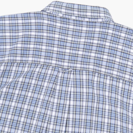 【USED】1990s-2000s Eddie Bauer : Madras Plaid BD S/S Shirt : XL