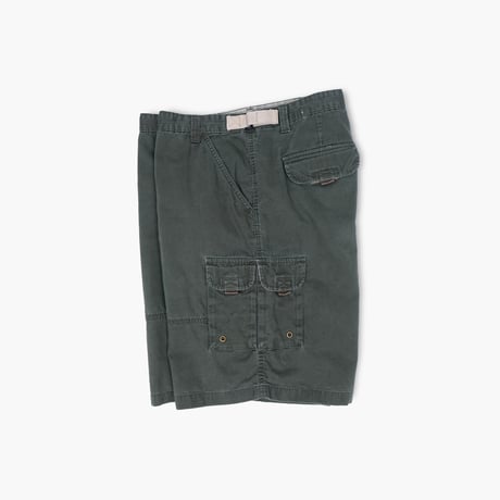 【USED】2000s FADED GLORY : German Pique Cargo Short Pant : w42