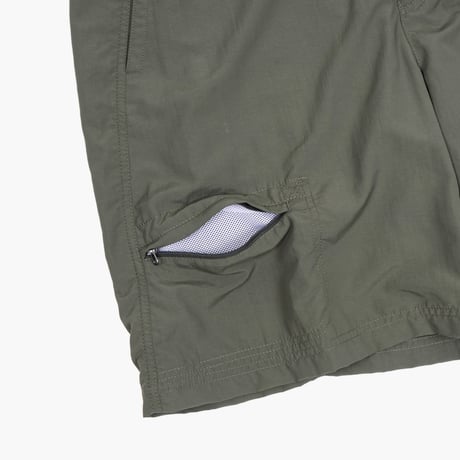 【USED】2000s-10s L.L.Bean : Nylon Field Short Pant with Woven Belt : XL