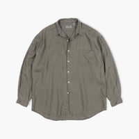 【USED】1990s STRUCTURE : Linen Regular Shirt : XL