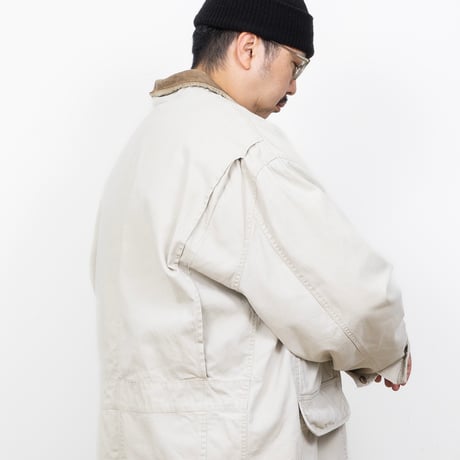【USED】1990s Banana Republic : Cotton Duck Field Half Coat : XL
