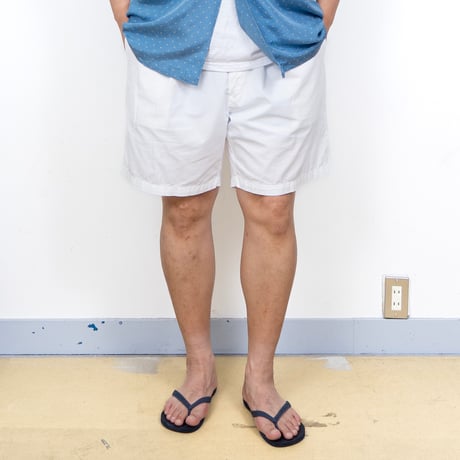 【USED】1990s-2000s POLO GOLF : “CLASSIC GOLF SHORT” Lightweight Chino 2Tuck Short Pant : w42