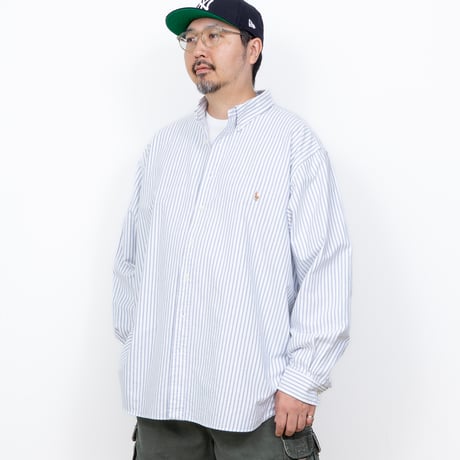 【USED】2010s-20s Ralph Lauren : Oxford Stripe BD Shirt : 3XB