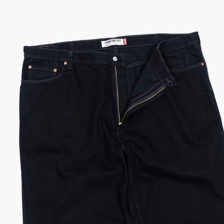 【USED】2000s Levi's : 560 "COMFORT FIT" Black Denim Jeans : W48