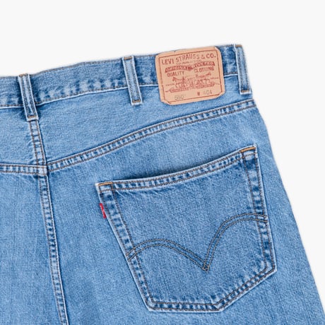 【USED】2000s Levi's : 550 "RELAXED FIT" Denim Short Pant : w40