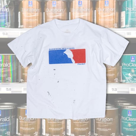 【USED】2000s UNKNOWN : "Sherwin Williams" Crew T-Shirt : fits like L-XL