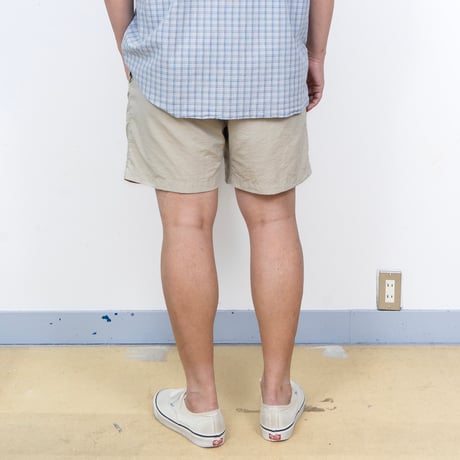 【USED】1990s Columbia Sportswear : GRT Nylon 1Tuck Field Short Pant : XL
