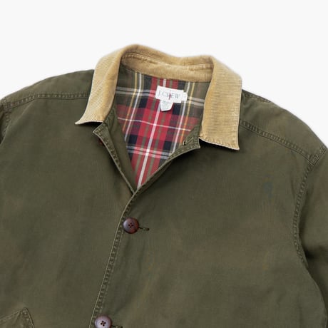 【USED】1990s J.CREW : "Barn Jacket" Field Jacket : L