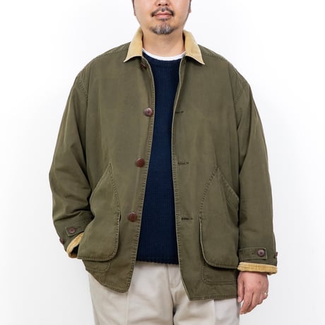 【USED】1990s J.CREW : "Barn Jacket" Field Jacket : L