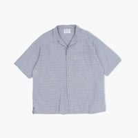 【USED】1990s Columbia Sportswear : Dobby Plaid Regular S/S Shirt : XL-XXL