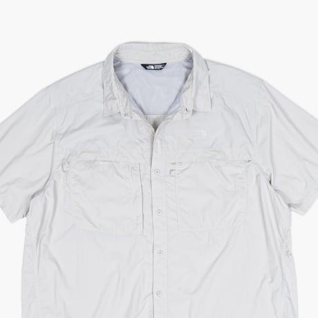 【USED】2020s THE NORTH FACE USA : Nylon Micro Ripstop Field S/S Shirt : XXL