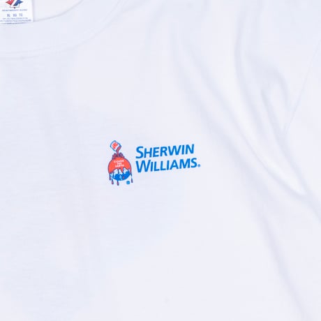 【USED】2000s JERZEES : "SHERWIN WILLIAMS" Crew T-Shirt : XL