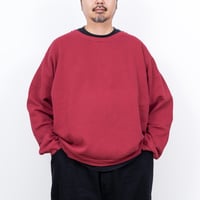 【USED】1990s NON-FICTION : Crew Neck Sweatshirt (Made in Canada) : XXL