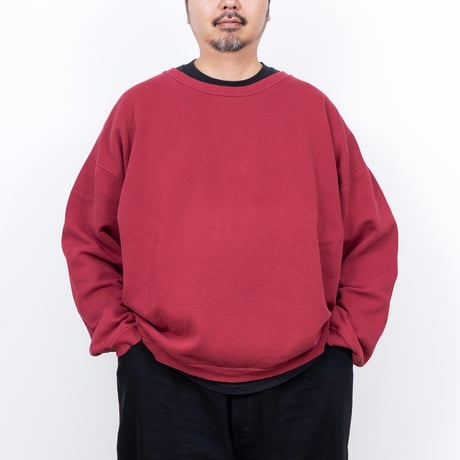 【USED】1990s NON-FICTION : Crew Neck Sweatshirt (Made in Canada) : XXL
