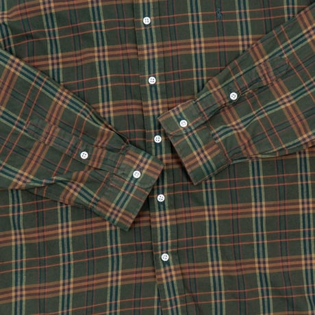 【USED】1990s-2000s Ralph Lauren : "BLAKE" Flannel Plaid BD Shirt : XL