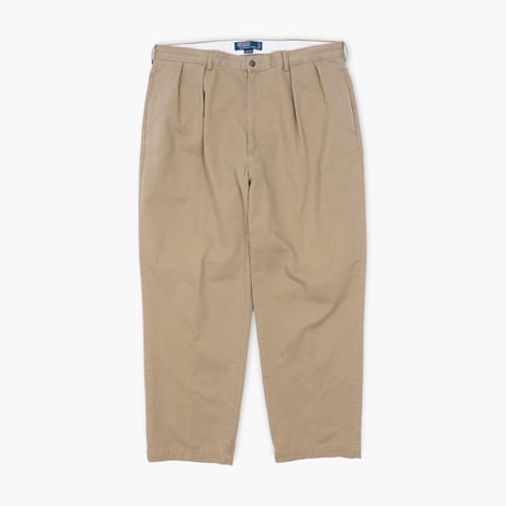 【USED】1990s-2000s Polo Ralph Lauren : "ANDREW PANT" Chino 2Tuck Trouser : W40