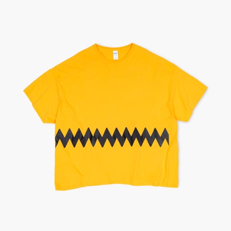 【USED】2000s GILDAN : "Charlie Brown" Crew T-Shirt : 5XL
