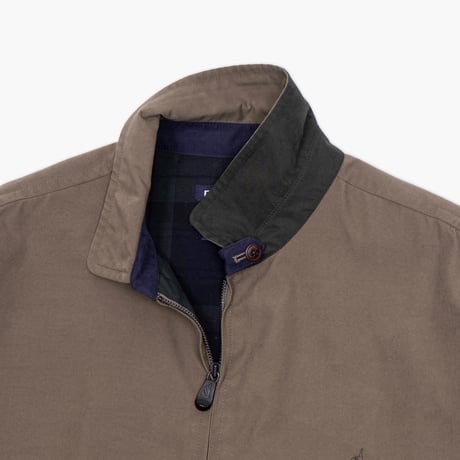 【USED】1990s nautica : Microfiber Harrington Jacket : XXL