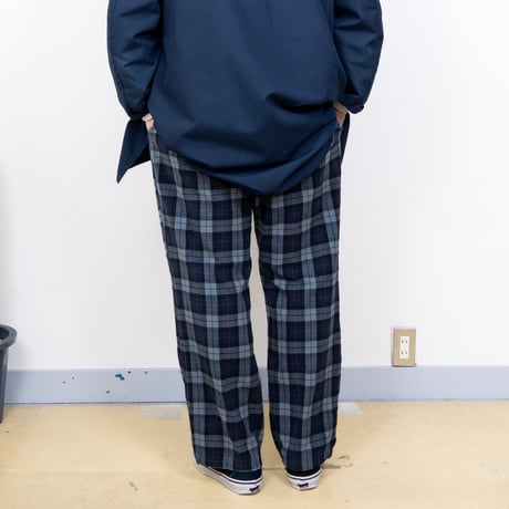 【USED】2010s carhartt USA : Flannel Plaid Easy Pant : XL