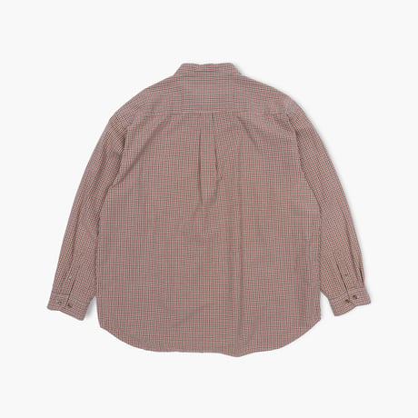 【USED】2000s Eddie Bauer : Broad Plaid BD Shirt : XXL