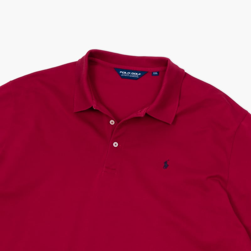 USED】1990s POLO GOLF : Pima Cotton Pique Polo